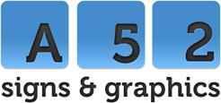 A52 Signs &amp; Graphics Logo