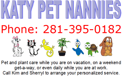 Katy Pet Nannies Logo