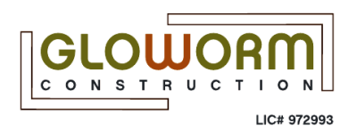 Gloworm Construction Logo
