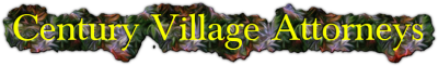 Century Village Attorneys Serving All Century Village Resident Owners Logo