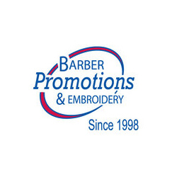 Barber Promotions &amp; Embroidery Logo