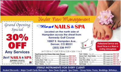 Best Nails &amp; Spa Logo