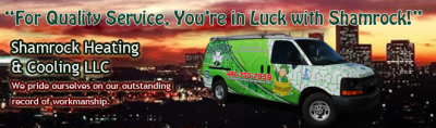 Shamrock Heating &amp; Cooling Logo
