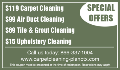 Carpet Cleaning Plano, TX Logo