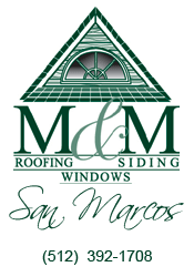 M&amp;M Roofing Siding &amp; Windows Logo