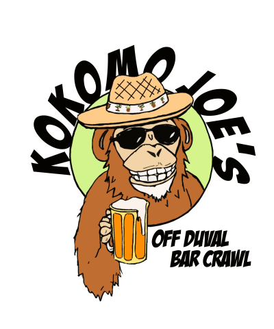 Kokomo Joe's Off Duval Bar Crawl Logo