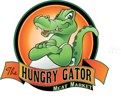 The Hungry Gator Meat Market Logo