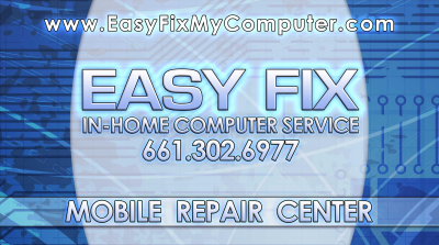 Easy Fix In-Home Computer Service Logo