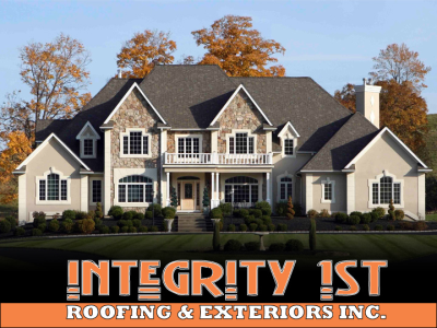 Integrity 1st  Roofing &amp; Exteriors Logo