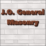 J. O. General Masonry Logo