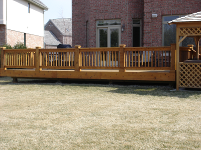 Custom Built Fence & Deck Image