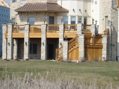 Custom Built Fence & Deck Image