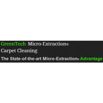 GreenTech Micro-Extraction Carpet Cleaning Logo