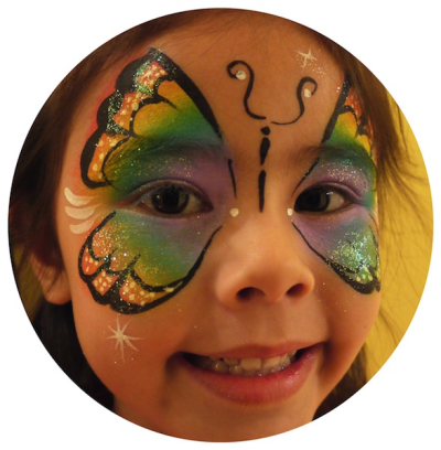 Silly Cheeks Face Painting Logo
