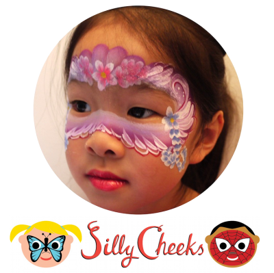 Silly Cheeks Face Painting Image