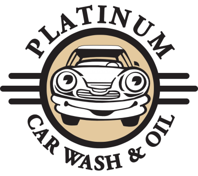 Platinum Car Wash &amp; Oil Logo