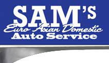 Sam's Euro Asian Domestic Auto Service Logo