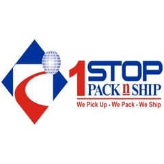 1 Stop Pack N Ship Logo