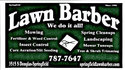 Springfield Lawn Barber Logo