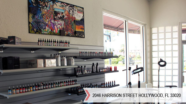 Miami tattoo supplies Logo