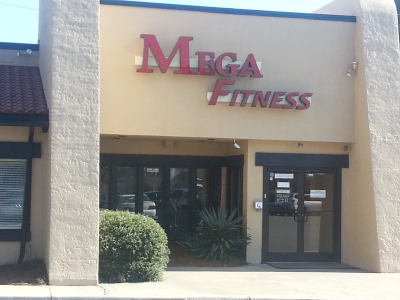 Mega Fitness Gym Logo