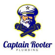 Captain Rooter Plumbing Logo