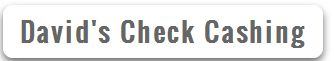 David's Check Cashing Logo