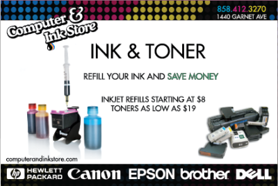 Computer and Ink Store Image