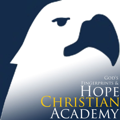 God's Fingerprints &amp; Hope Christian Academy Logo