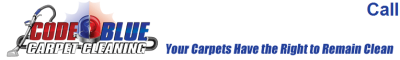 Code Blue Carpet Cleaning Logo