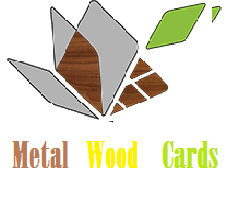 Metal Wood Cards Logo
