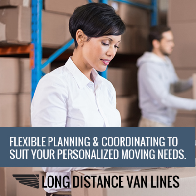 Long Distance Van Lines Logo