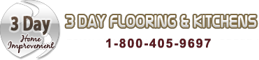 3 Day Flooring and Kitchen Logo