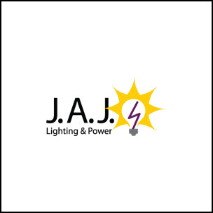 JAJ Lighting &amp; Power Logo