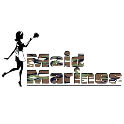 Maid Marines Cleaning Service Logo