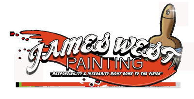 James West painting Logo