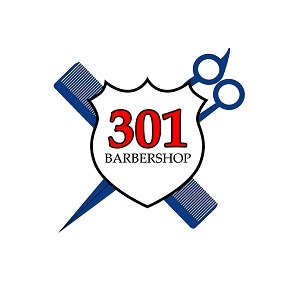 301 Barbershop Logo