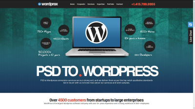 WordPrax Ltd. - WordPress Plugin Development Company Logo
