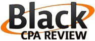Black CPA Review Logo