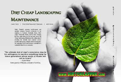 Dirt Cheap Landscaping Maintenance Image