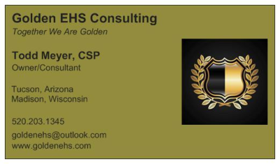 Golden EHS Consulting Logo