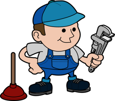Bobo &amp; Chobo Plumbing Logo