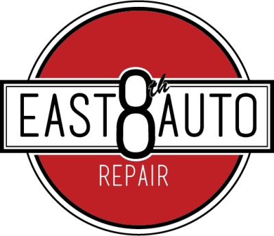 East 8th Auto Repair Logo