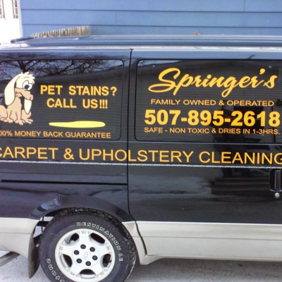 Springers Carpet &amp; Upholstery Cleaning Logo