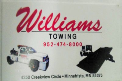 Williams Towing Logo