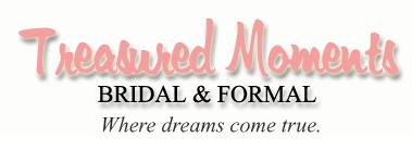 Treasured Moments Bridal &amp; Formal Logo