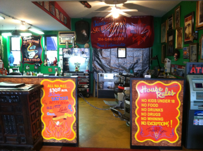 Chico's So. Broadway Tattoo Co Logo