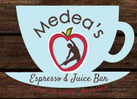 Medea's Espresso &amp; Juice Bar Logo