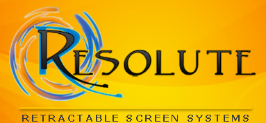 Resolute Retractable Screens Logo