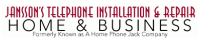 Jansson's Telephone Installation And Repair Logo
